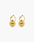 Timeless Gold Bead Studs-AriaEcho Jewelry