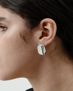 Timeless Silver Minimalist Stud-AriaEcho Jewelry