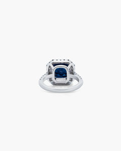 Éclatant Sapphire Cocktail Ring-AriaEcho Jewelry
