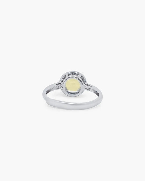 Éclatant Canary Round Studs-AriaEcho Jewelry