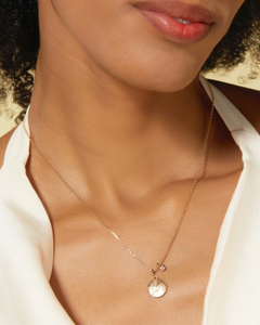 Zodiac Constellation Birthstone Necklace