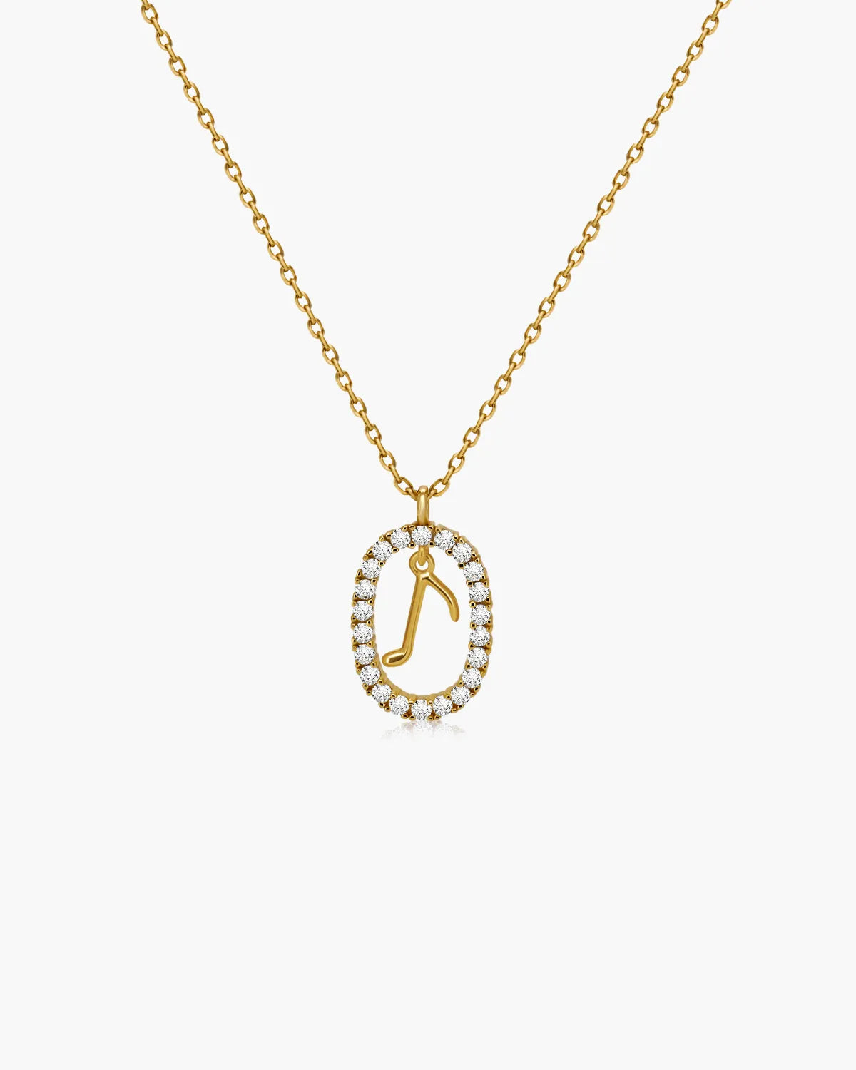 Golden Eighth Note Rhythm Necklace-AriaEcho Jewelry