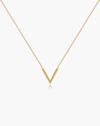 Timeless Pointed Angle Necklace-AriaEcho Jewelry