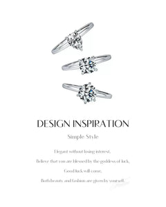 AriaEcho solitaire moissanite ring design inspiration layout