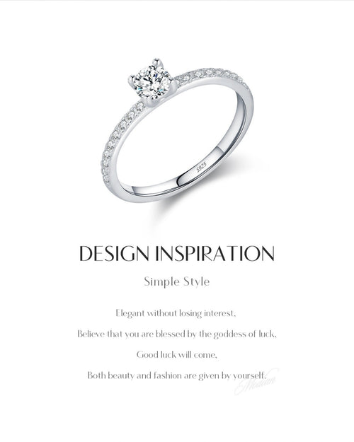 design inspiration pavé moissanite ring