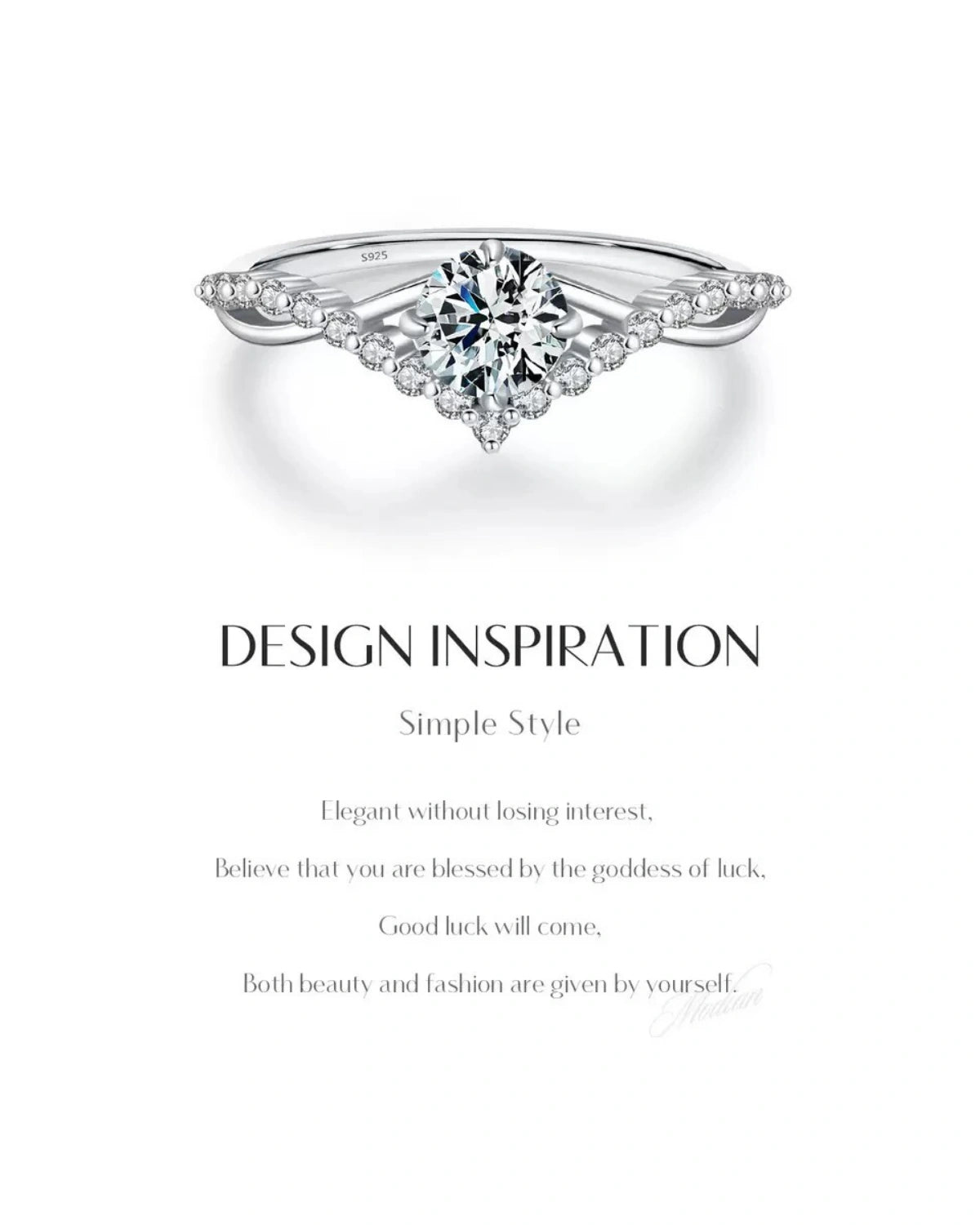 0.5ct moissanite v shaped ring, d color vvs1 moissanite ring, sterling silver engagement ring, delicate moissanite promise ring, halo v shape bridal ring, minimalist silver stacking ring, ariaecho moissanite jewelry
