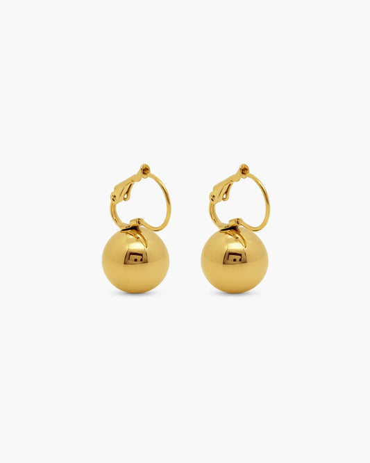 Timeless Gold Bead Studs-AriaEcho Jewelry