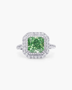 Éclatant Green Cocktail Ring-AriaEcho Jewelry