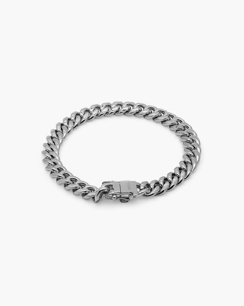 Timeless Silver Cuban Bracelet