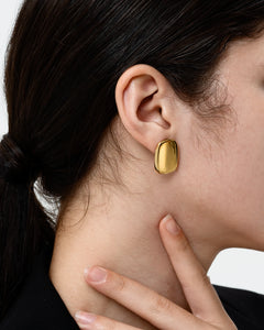 Timeless Gold Minimalist Stud-AriaEcho Jewelry