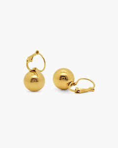 Timeless Gold Bead Studs-AriaEcho Jewelry