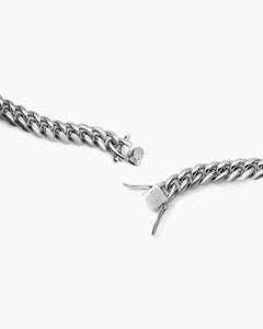 Bracelet cubain intemporel en argent