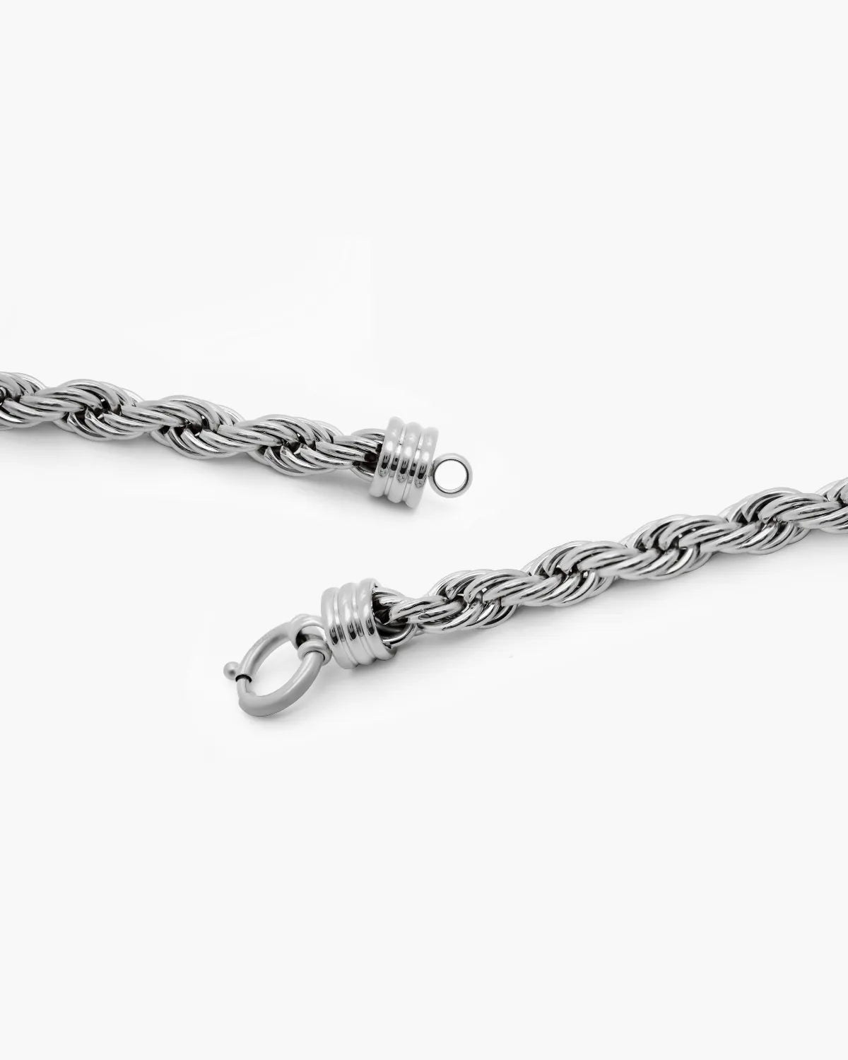 Timeless Silver Braided Bracelet