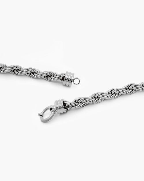 Timeless Silver Braided Bracelet