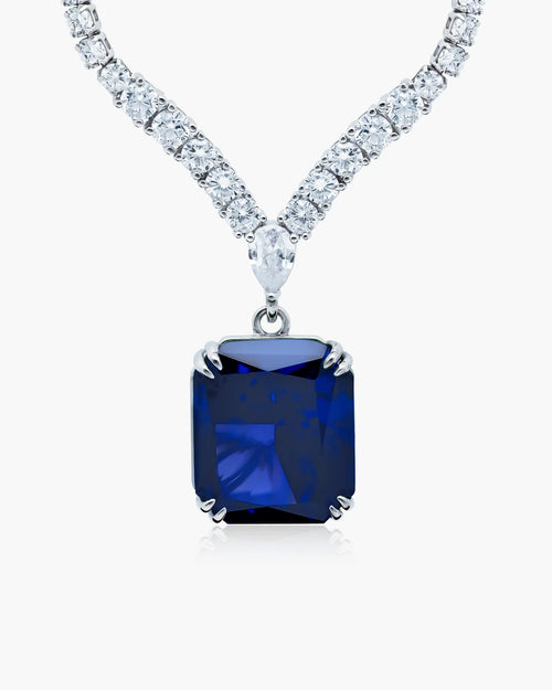 Éclatant Tanzanite Glorious Necklace