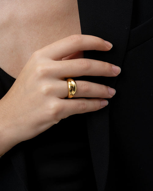 Timeless Gold Ring-AriaEcho Jewelry