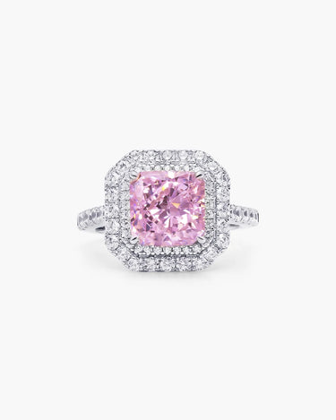 Éclatant Pink Cocktail Ring-AriaEcho Jewelry