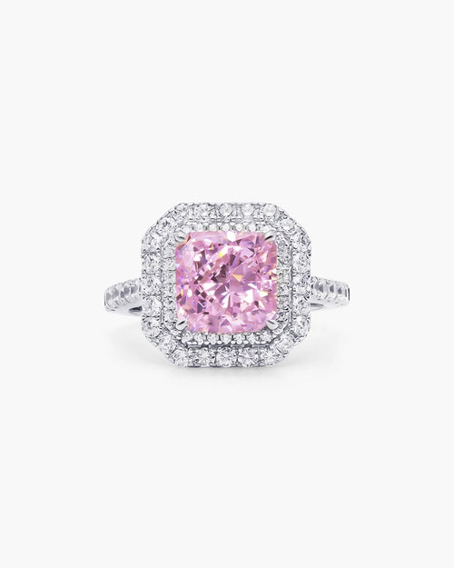 Éclatant Pink Cocktail Ring-AriaEcho Jewelry