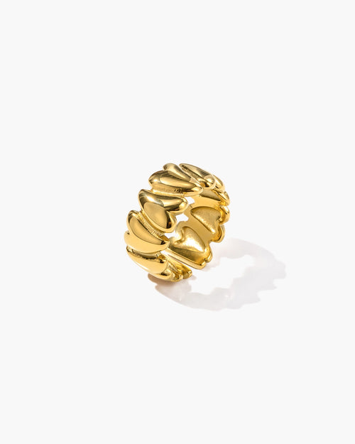 Timeless Heart-shaped Open Ring-AriaEcho Jewelry