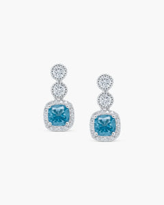 Éclatant Aquamarine Cocktail Studs-AriaEcho Jewelry