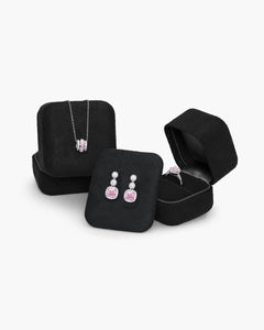 Éclatant Pink Studs-AriaEcho Jewelry