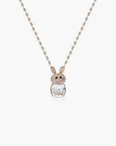 Feerique White Bunny Necklace - AriaEcho Jewelry