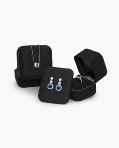 Éclatant Sapphire Studs-AriaEcho Jewelry