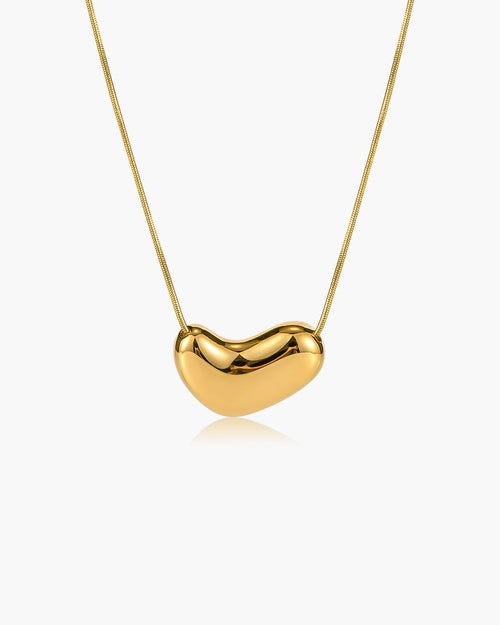 Timeless Gold Serpent Bone Necklace-AriaEcho Jewelry