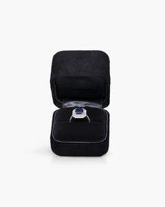 Éclatant Sapphire Cocktail Ring-AriaEcho Jewelry