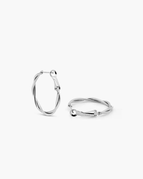 Timeless Silver Looped Earring Hoops