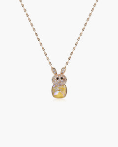 Feerique Yellow Bunny Necklace - AriaEcho Jewelry