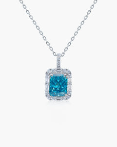 Éclatant Aquamarine Necklace-AriaEcho Jewelry