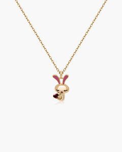 Féerique Lucky Bunny Necklace - AriaEcho Jewelry