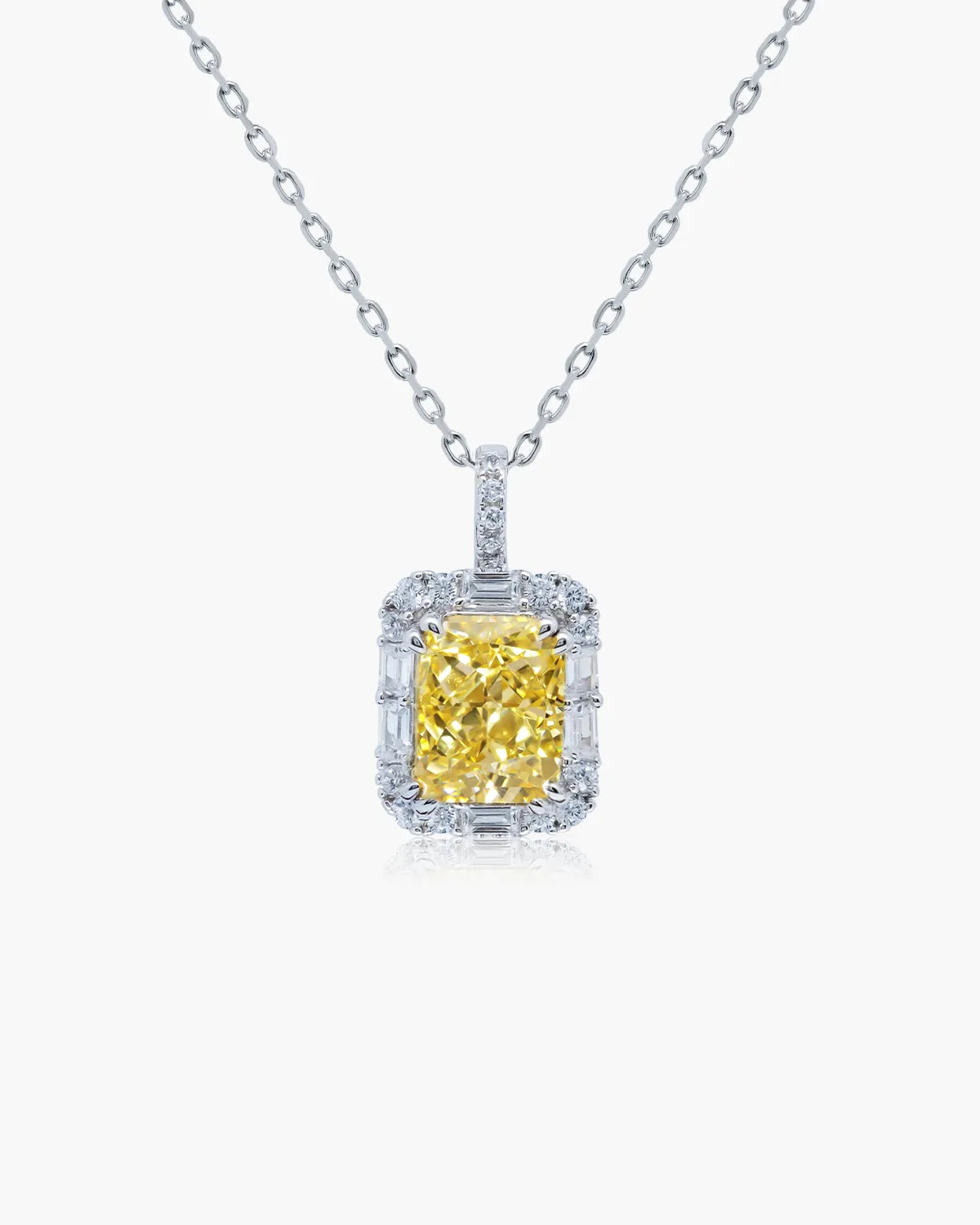 Éclatant Canary Necklace-AriaEcho Jewelry