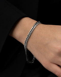 Timeless Silver Cabana Bracelet - AriaEcho Jewelry