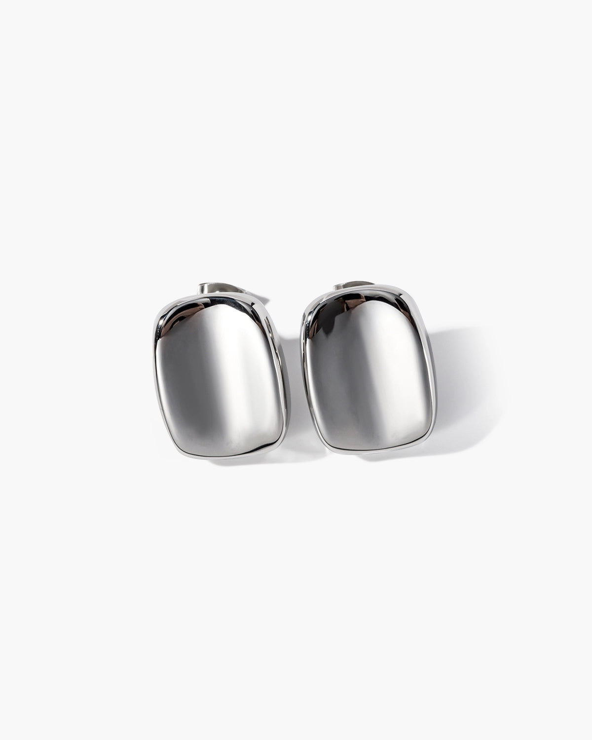 Timeless Silver Minimalist Stud-AriaEcho Jewelry