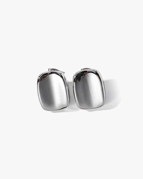 Timeless Silver Minimalist Stud-AriaEcho Jewelry