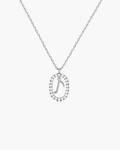 Silver Eighth Note Rhythm Necklace-AriaEcho Jewelry