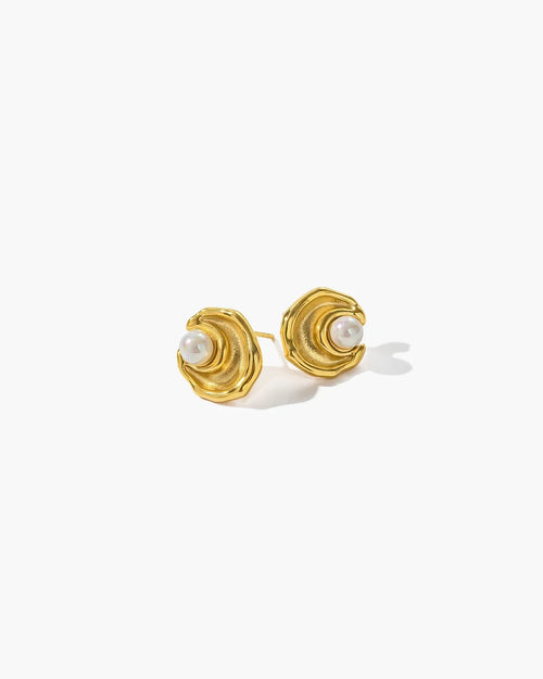 Timeless Irregular Beaded Studs