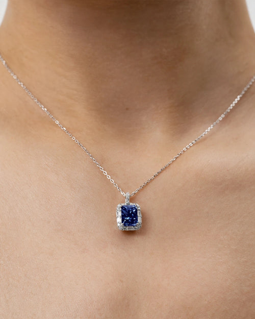 Éclatant Tanzanite Necklace-AriaEcho Jewelry