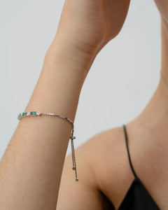 Emerald Bracelet-AriaEcho Jewelry