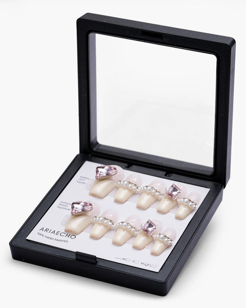 Long Pearl French Nail - AriaEcho Jewelry