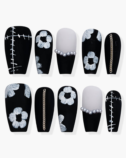 Long Chanel Style Nail-AriaEcho Jewelry