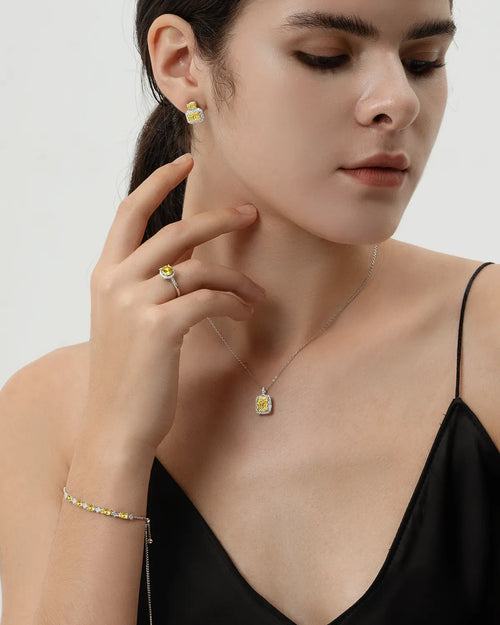 Éclatant Canary Bracelet-AriaEcho Jewelry