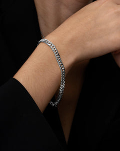 Timeless Silver Cabana Bracelet - AriaEcho Jewelry