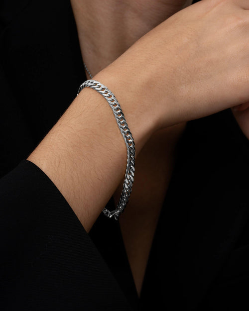 Timeless Silver Cabana Bracelet - AriaEcho Jewelry