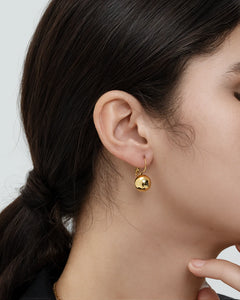 Timeless Gold Bead Studs-AriaEcho Jewelry