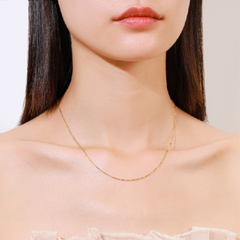 Gold Initial Necklace