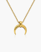 Timeless Gold Moon Necklace