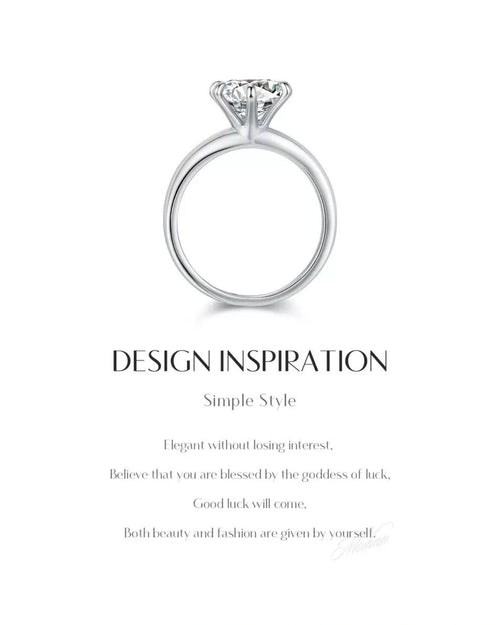 2ct Solitaire Moissanite Ring Design Inspiration – AriaEcho